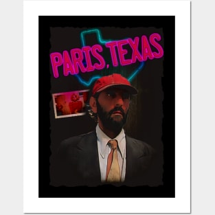 Cult Movie Paris, Texas Inspired Design Posters and Art